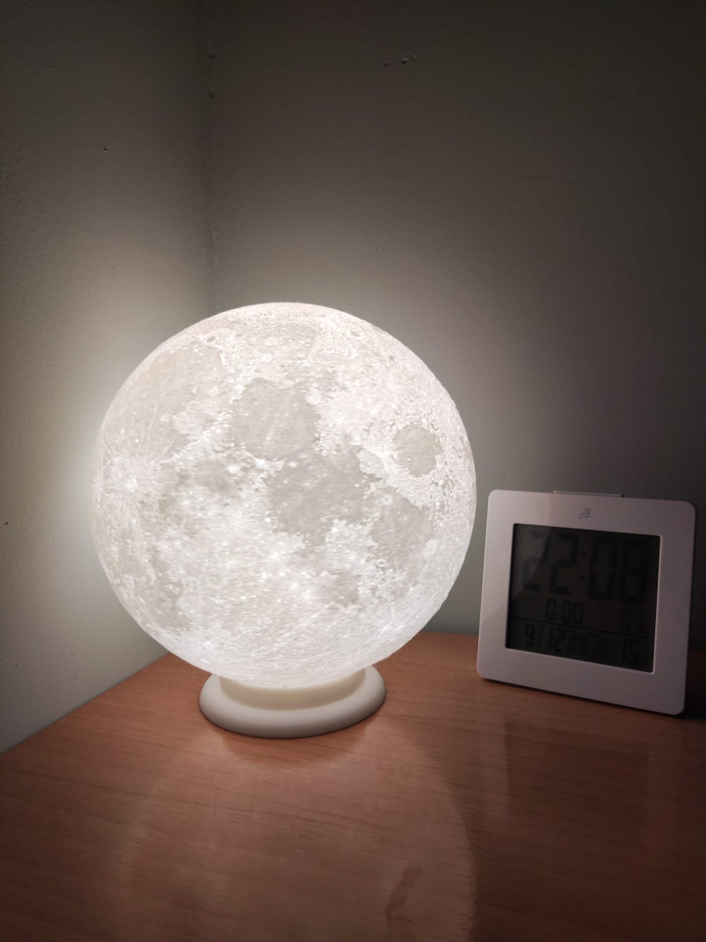 Lámpara luna 17cm